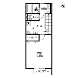 Nob コリーヌ Ⅱの物件間取画像