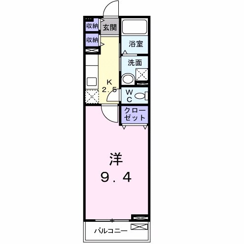 セブンローズＣの物件間取画像