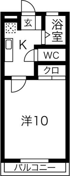 サンシティデンマークIIの物件間取画像