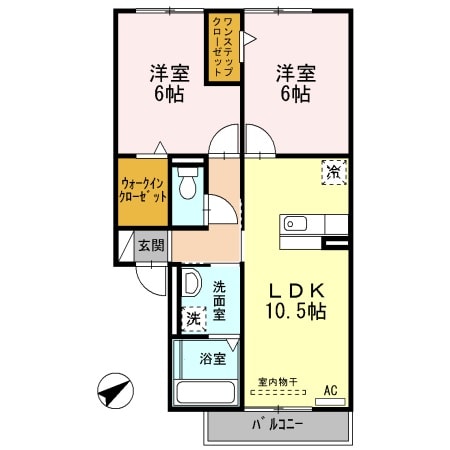 リバーシティの物件間取画像