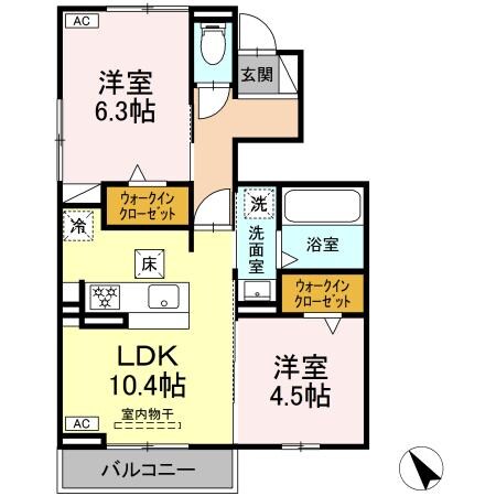 アールブガイアの物件間取画像