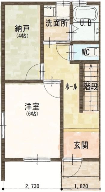 メゾンハピハナの物件間取画像