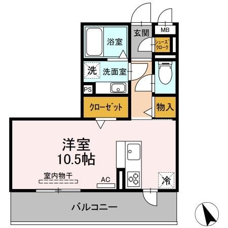 グランゲート東刈谷の物件間取画像