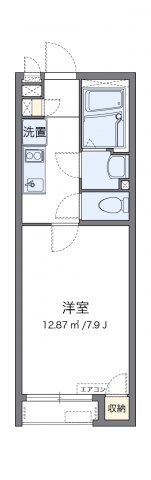 クレイノボヌール住吉の物件間取画像