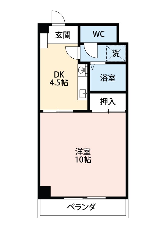 サンライズ２０αの物件間取画像