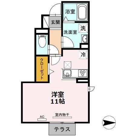 ジャンティーユの物件間取画像