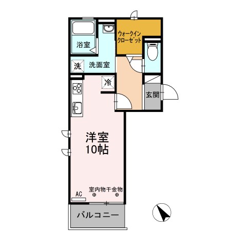 ボヌール東栄の物件間取画像