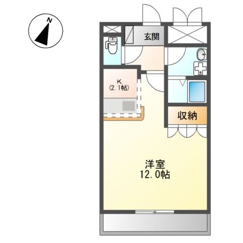 ステージ燦々の物件間取画像