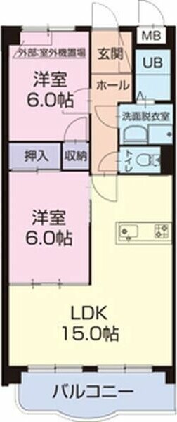 ISO　GAIグランドエィワンAの物件間取画像