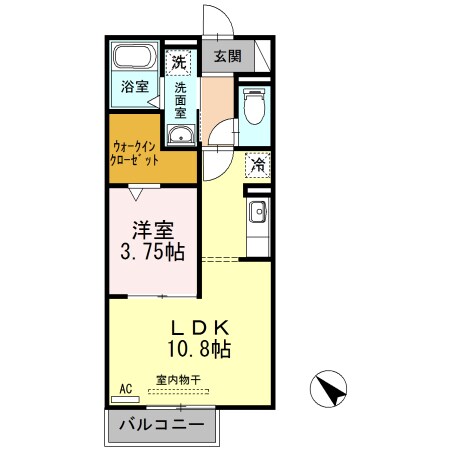 福の物件間取画像