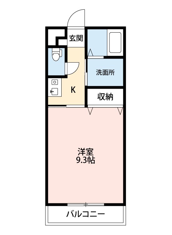 サニエストユウの物件間取画像