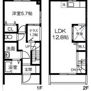 Maisonette park 碧南中央駅 Bの物件間取画像