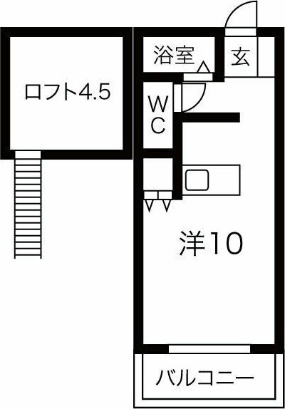 ダイアローグ K棟の物件間取画像