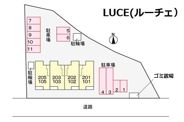 ＬＵＣＥ（ルーチェ）の物件外観写真