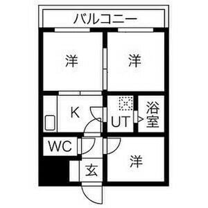 ピュアライフ長草Aの物件間取画像