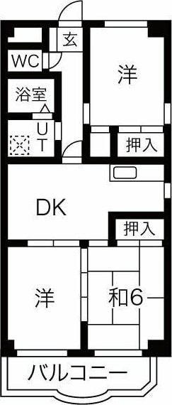 エクセレントコートの物件間取画像