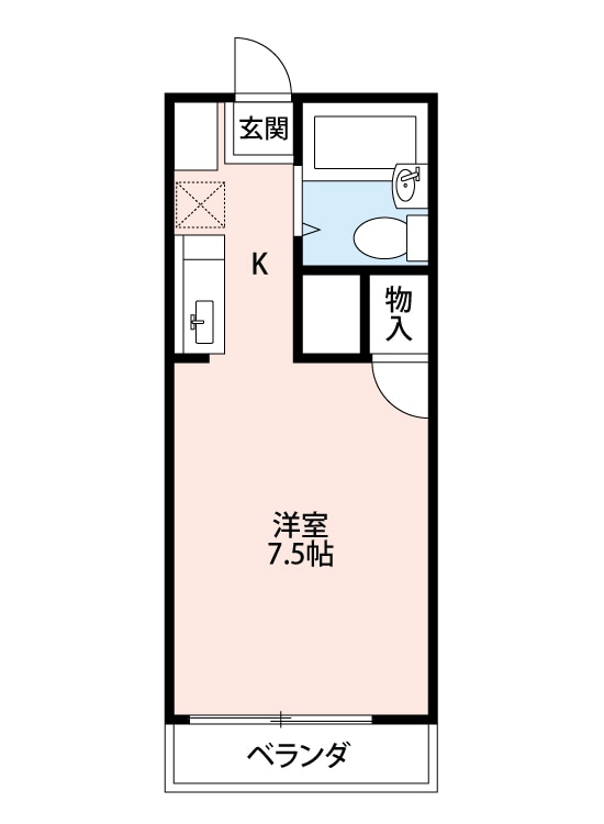 サクラビルの物件間取画像