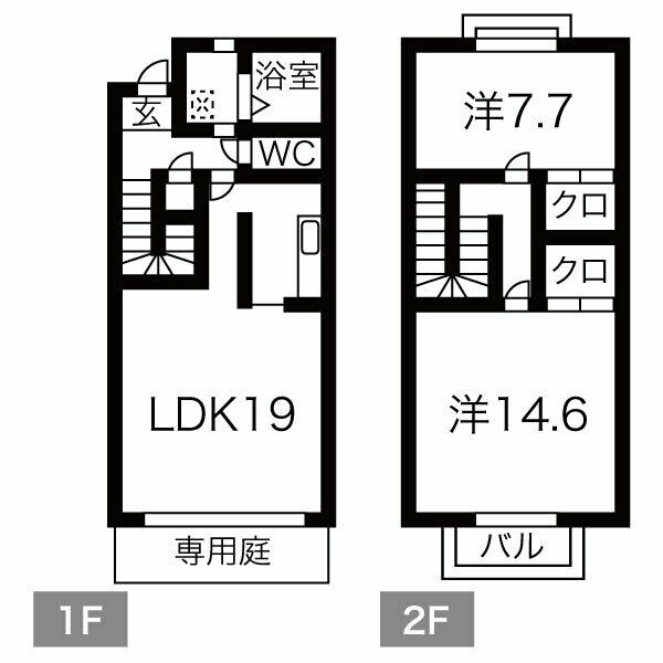 Albireo(30-16)の物件間取画像