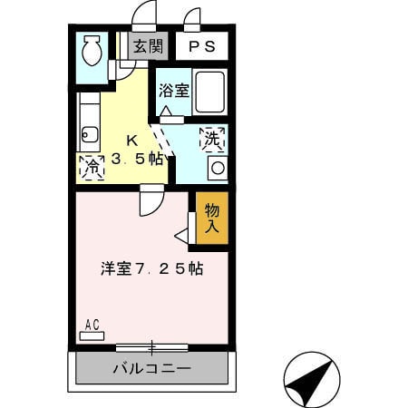 エクステージの物件間取画像