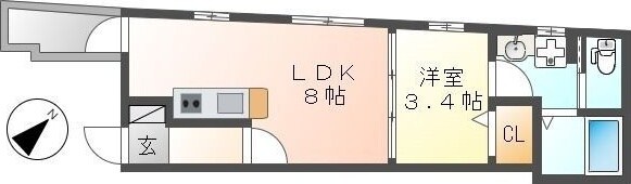 ジュエル刈谷広小路の物件間取画像