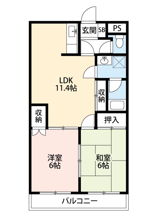 プリマヴェイラの物件間取画像