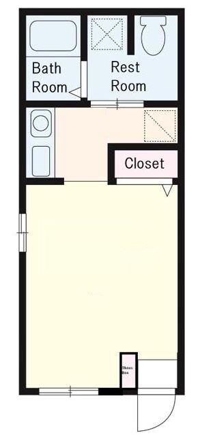 千歳烏山駅 徒歩14分 1階の物件間取画像