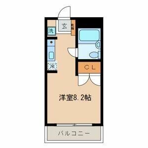 用賀駅 徒歩13分 3階の物件間取画像