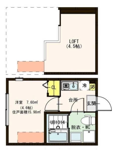 京成小岩駅 徒歩9分 2階の物件間取画像