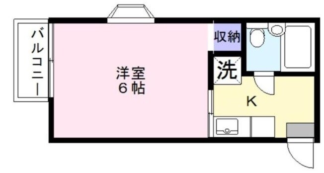 地下鉄赤塚駅 徒歩5分 2階の物件間取画像
