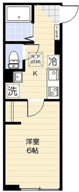 新松戸駅 徒歩10分 1階の物件間取画像