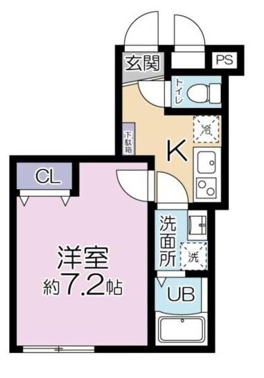 堀切菖蒲園駅 徒歩4分 2階の物件間取画像