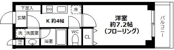 南千住駅 徒歩9分 2階の物件間取画像