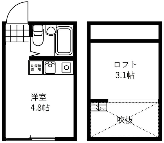 練馬駅 徒歩1分 2階の物件間取画像