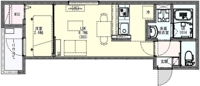 北越谷駅 徒歩10分 3階の物件間取画像