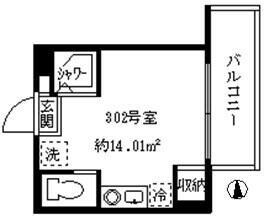 ソフィア鷺宮Ｉの物件間取画像