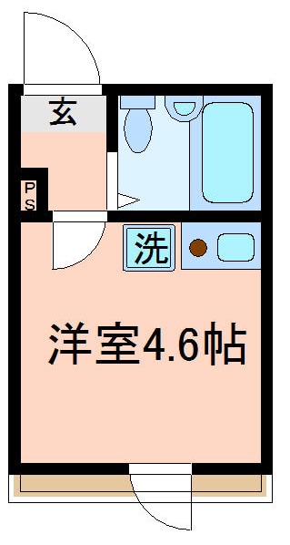 竹ノ塚駅 徒歩9分 2階の物件間取画像