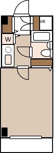 立川駅 徒歩9分 4階の物件間取画像