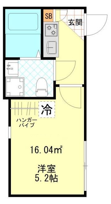 四ツ木駅 徒歩10分 1階の物件間取画像