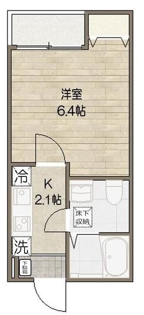 柴又駅 徒歩3分 1階の物件間取画像