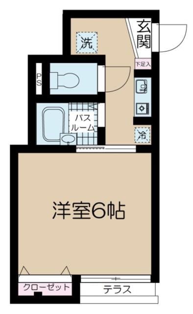 キャスル永福町の物件間取画像