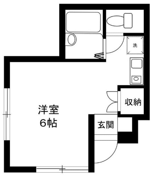 笹塚駅 徒歩5分 1階の物件間取画像