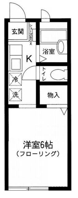 仙川駅 徒歩3分 1階の物件間取画像