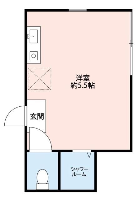 高円寺駅 徒歩14分 1階の物件間取画像