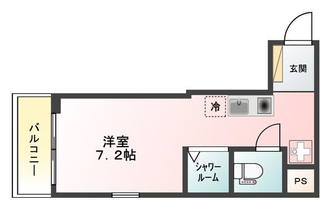 穴守稲荷駅 徒歩3分 1階の物件間取画像