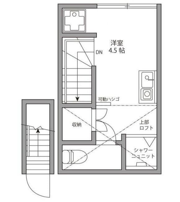 浅草駅 徒歩10分 2階の物件間取画像