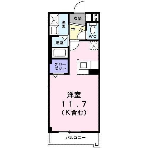 西船橋駅 徒歩9分 4階の物件間取画像