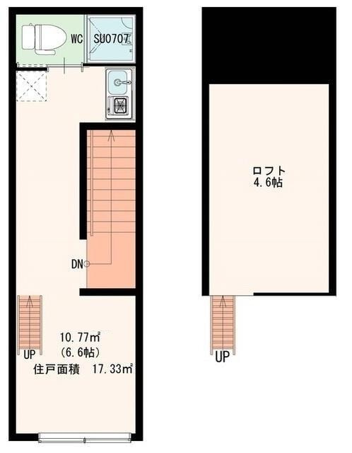 東中野駅 徒歩12分 1階の物件間取画像