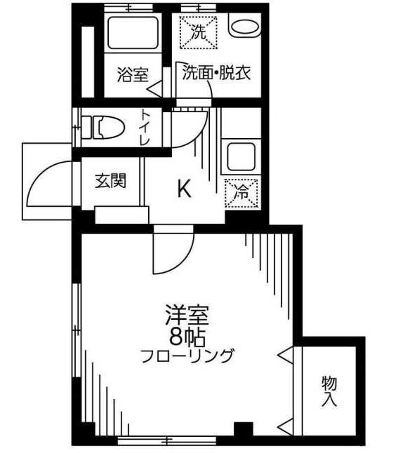 新小岩駅 徒歩5分 1階の物件間取画像