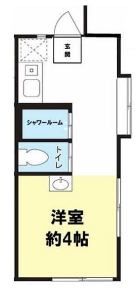 下落合駅 徒歩7分 2階の物件間取画像