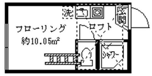 鷺ノ宮駅 徒歩8分 1階の物件間取画像